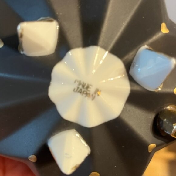 Vintage Japanese Lusterware iridescent Set of 2 tea cups art deco - Picture 9 of 12